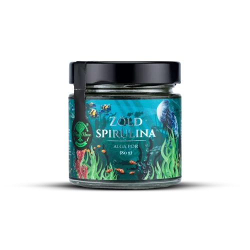 Zöld Spirulina - 80 g